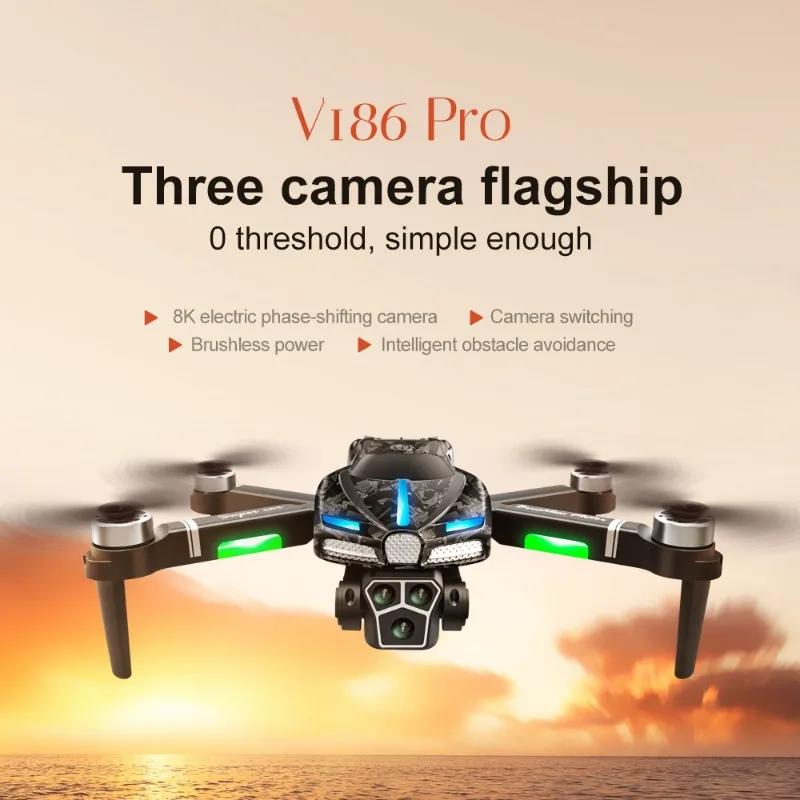 Fpv Drone Charger - Drone V186 Pro Baru Motor Tanpa