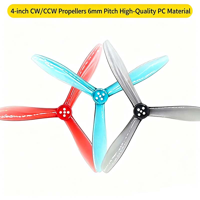 Fpv Drone Propeller - TMOTOR T4944 Baling-Baling 4-Blade 4-Inci Maju/Mundur