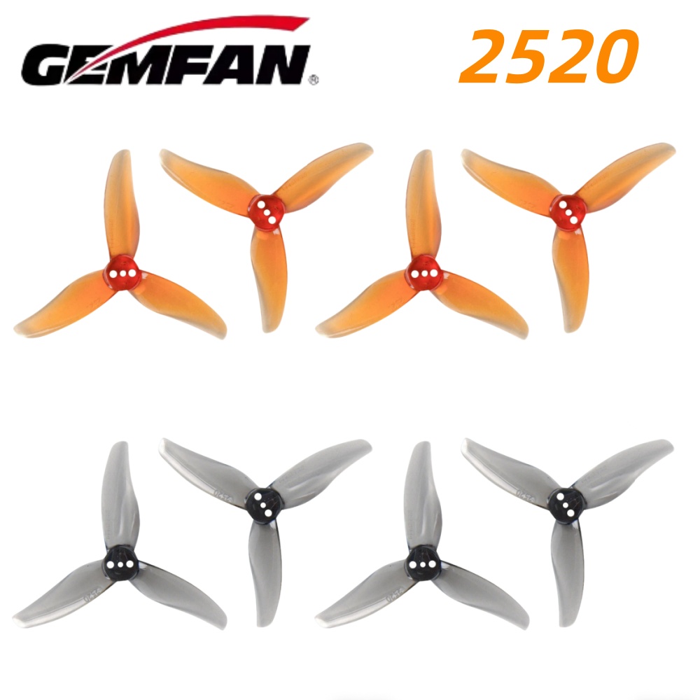 Fpv Drone Propeller - 4 Pasang Gemfan Hurricane 2520 2.5X2X3