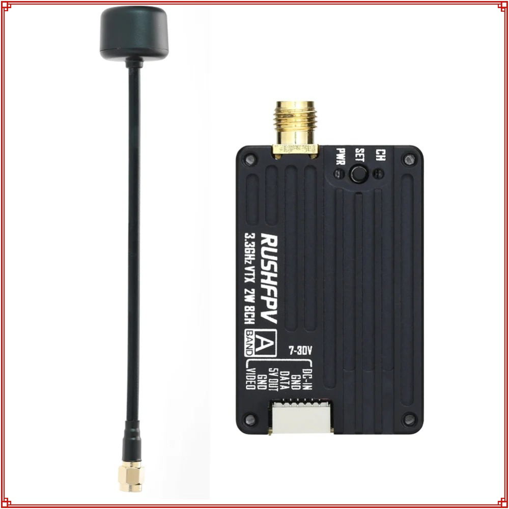 Fpv Drone Receiver - 2026 RUSHFPV 3.3G 2W VTX Transmitter
