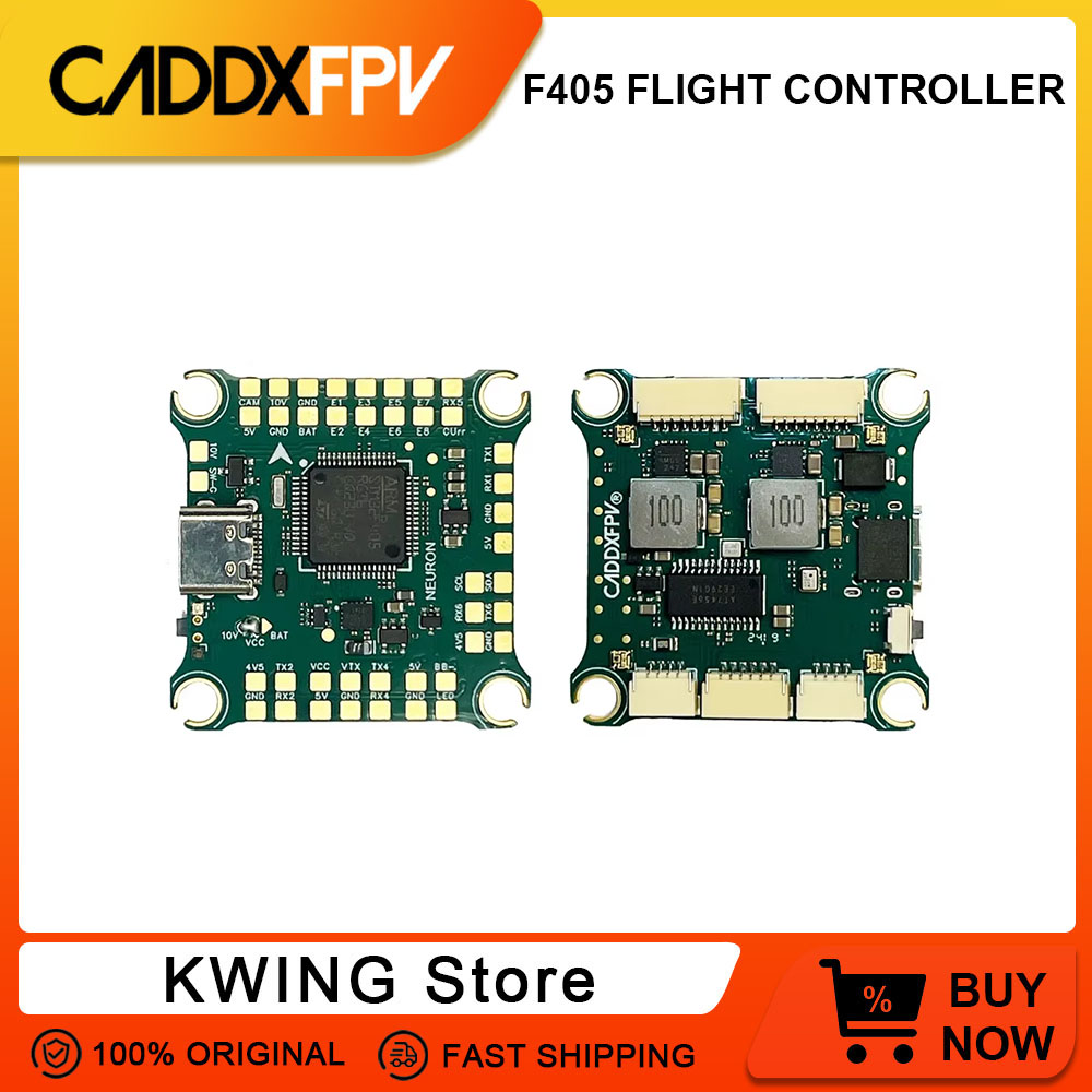 Fpv Drone Esc - CADDX F405 Pengendali Penerbangan Tumpukan 44*44Mm