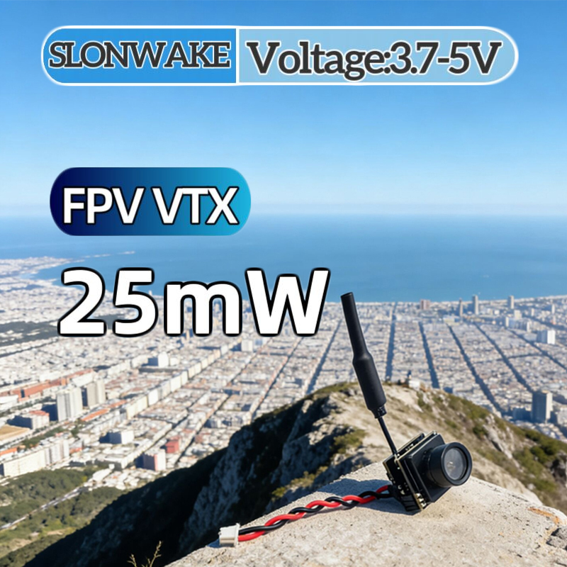 Fpv Drone Receiver - SLONWAKE FPV 25mW Simulasi Daya VTX