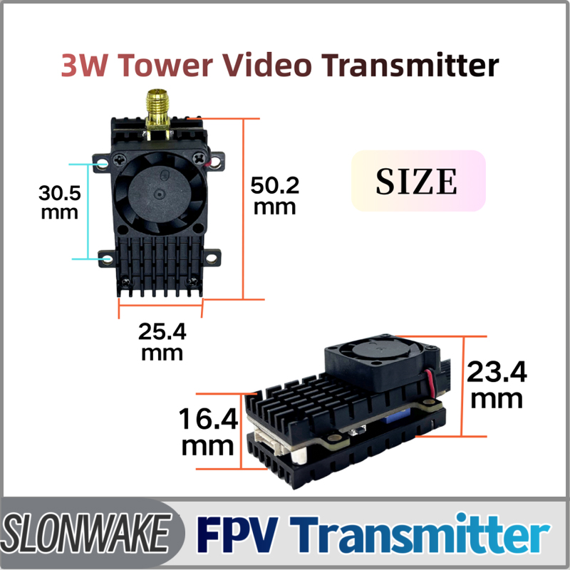 Fpv Drone Frame - Modul Transmisi Video FPV SLONWAKE 5.8G