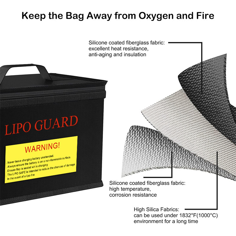 Tas Pengaman Lipo Guard Tahan  - Fpv Drone Bag ulasan dan harga