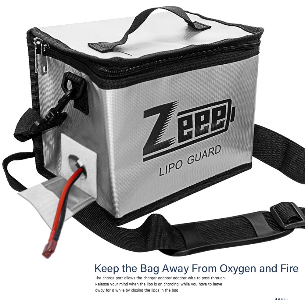 Zeee Lipo tas penyimpan batera - Fpv Drone Bag ulasan dan harga