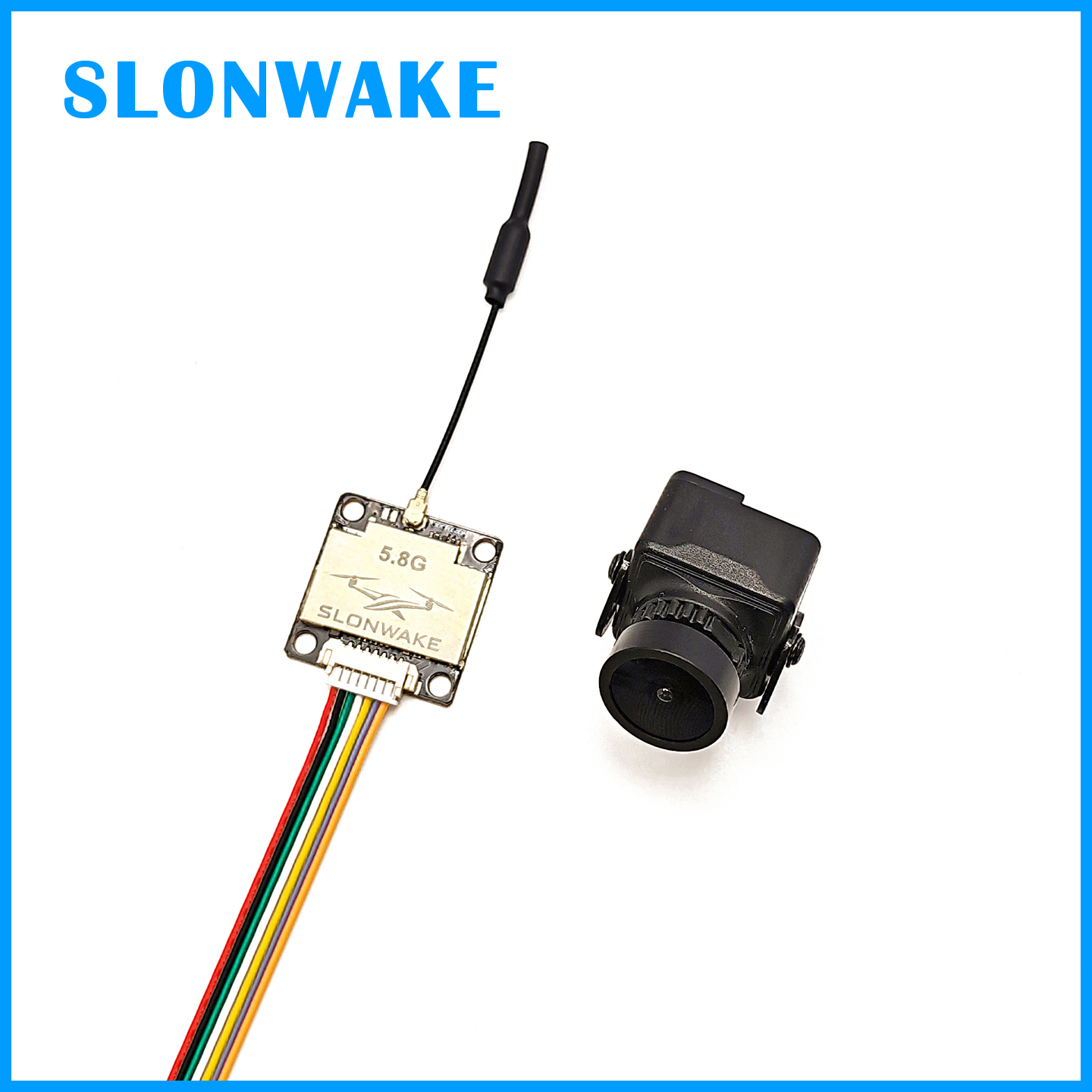SLONWAKE Siap pakai 5.8G 48CH  - Fpv Drone Camera ulasan dan harga