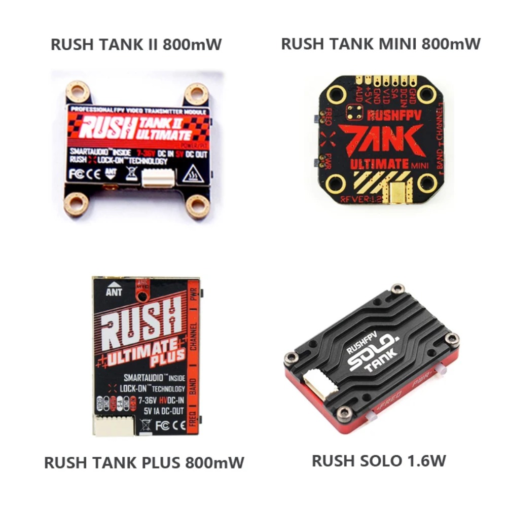 RUSH TANK Ultimate II/Mini/ PL - Fpv Drone Vtx ulasan dan harga