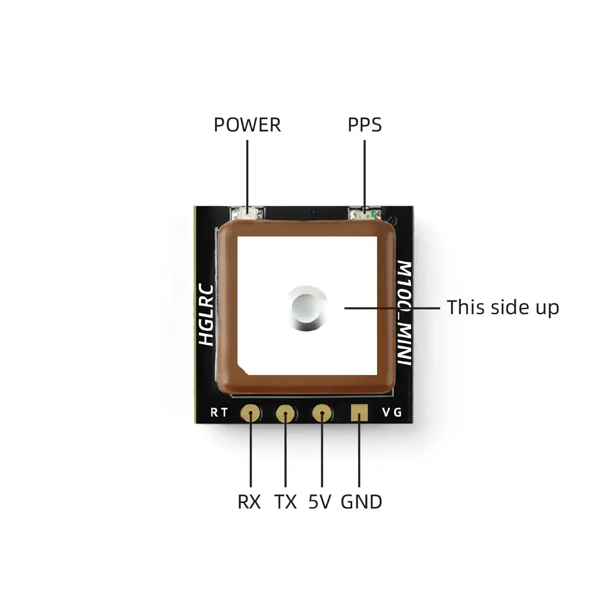 HGLRC M100 Modul GPS MINI M10  - Fpv Drone Antenna ulasan dan harga