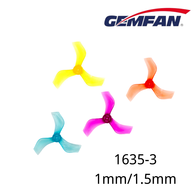 Gemfan 1635 40mm 3-Blade Prope - Fpv Drone Propeller ulasan dan harga